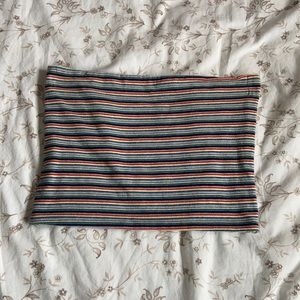 Brandy Melville Colorful Tube Top